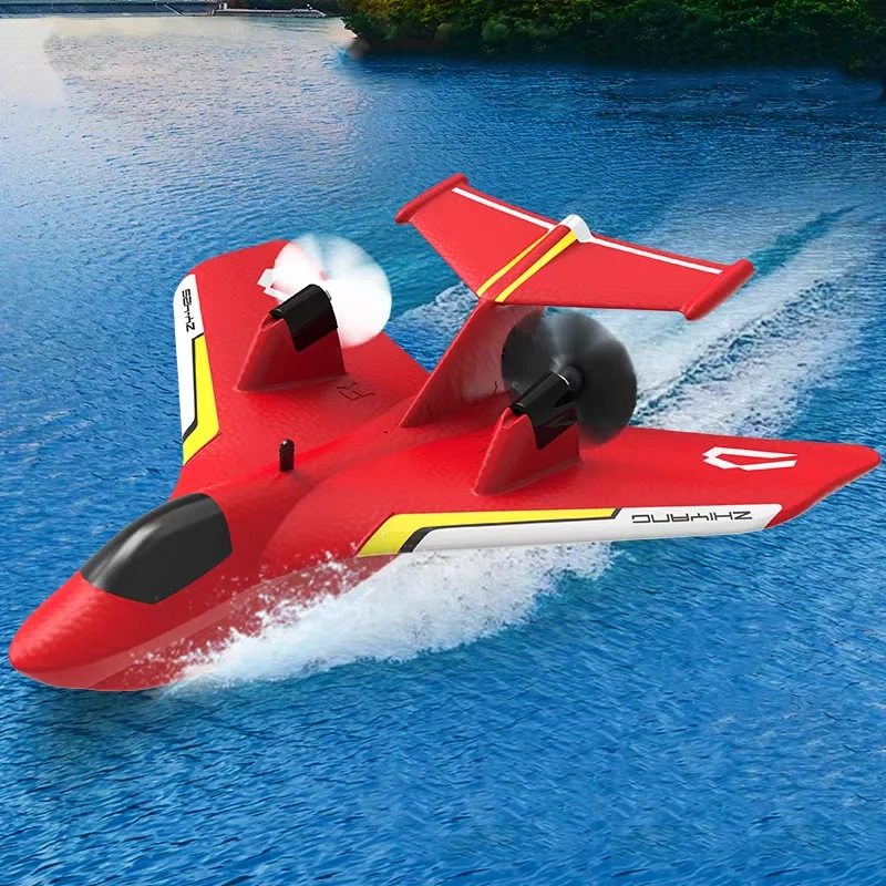 ZY425 RC Plane 2CH Water Air Remote Control Aircraft EPP Foam RC Glider Airplane Boys Toys for Children