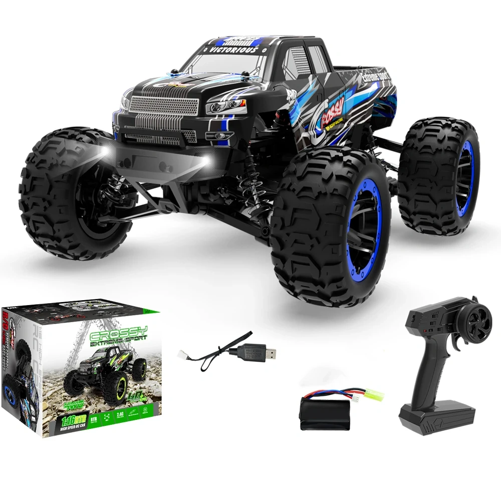 Volantexrc 1:16 50KM/H 4WD RC Car High Speed Remote Control Off-road Cars Full Proportional Professional RC Racing Truck