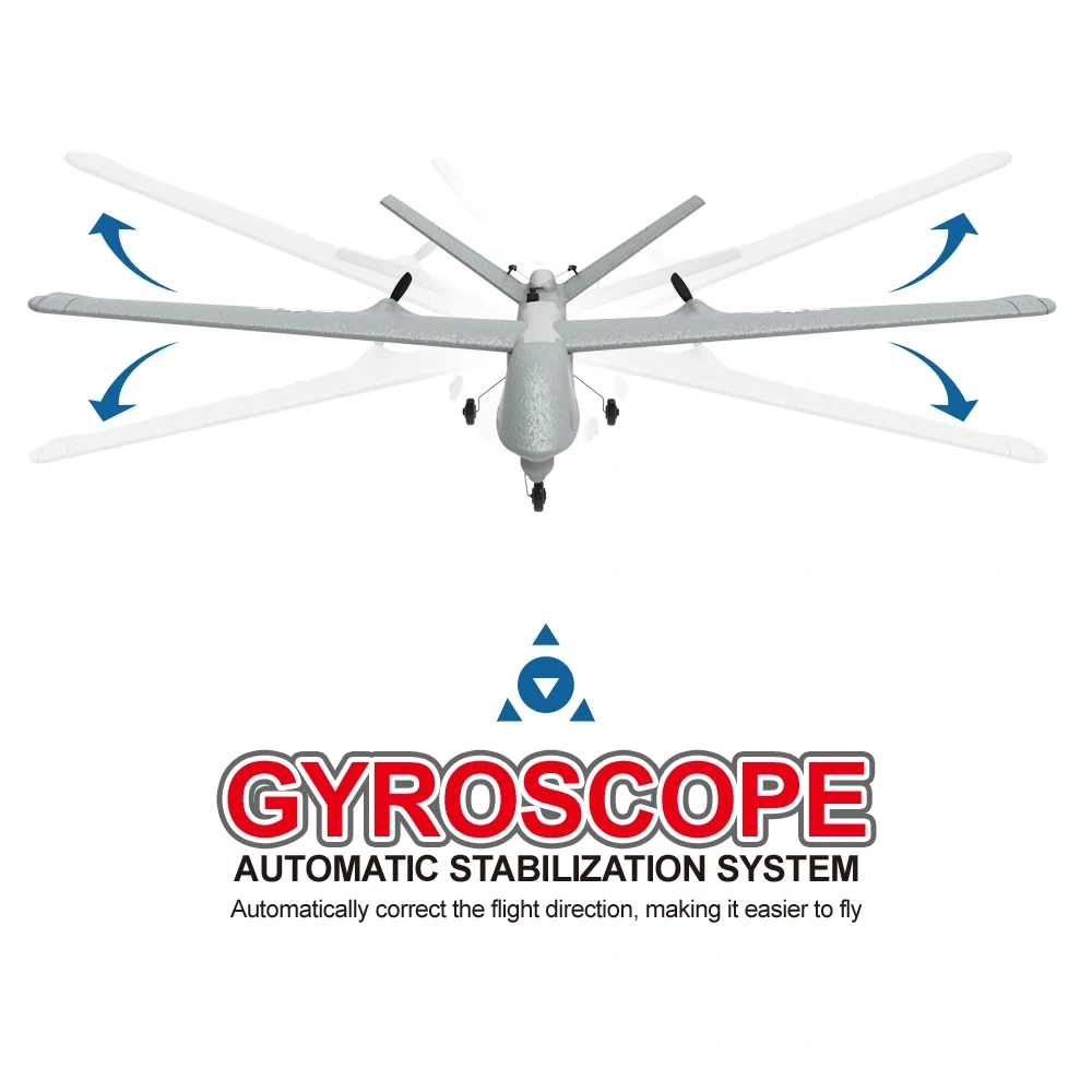 Z55 Predator 2.4G 3CH RC Plane EPP Foam Hand Throwing 660mm Wingspan Airplane Remote Control Glider Aircraft Outdoor Boys Toys