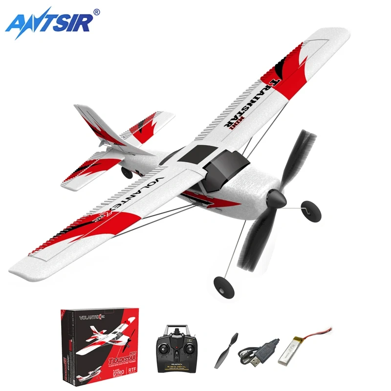Trainstar RC Glider EPP Foam 400mm Wingspan RC Aircraft 2.4GHz 3CH with Xpilot Gyro System RTF Plane Warbird Airplanes