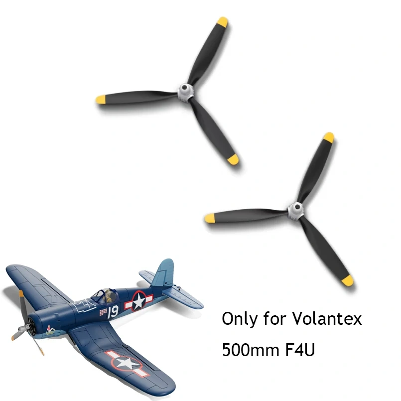 2PCS RC Plane Propeller With Spinner  2/3/4 Blade Propellers Fits for  P51D Mustang BF109 F4U Corsair