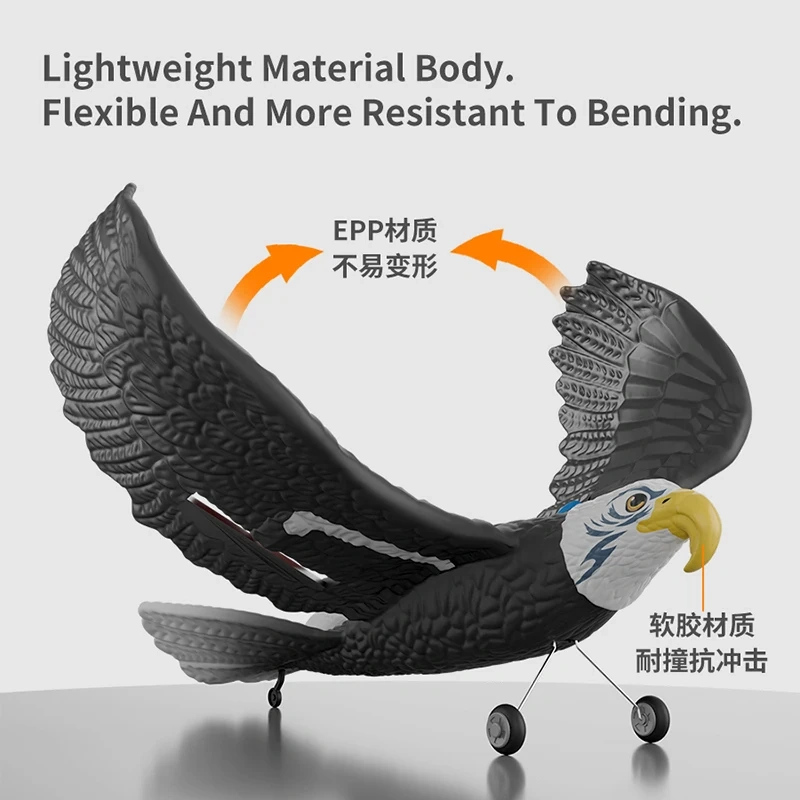 RC Plane Eagle Glider 2.4G 2CH 420MM Wingspan Remote Control  EPP Foam Airplane Land,sea,and Air Amphibious Aircraft
