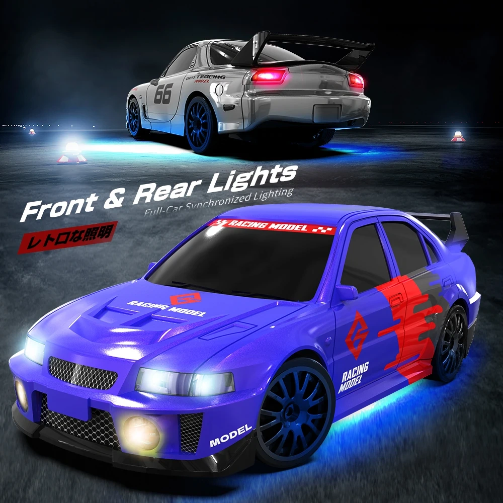 1:24 RC Car 2.4G 4WD High-Speed RC Drift Car High-Speed RC Drift Car Racing Sport Toy Car with Extra Tires Kids Adult