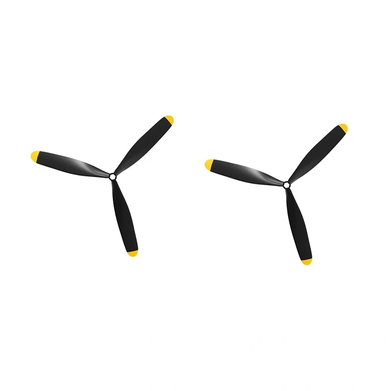 2PCS RC Plane Propeller With Spinner  2/3/4 Blade Propellers Fits for  P51D Mustang BF109 F4U Corsair