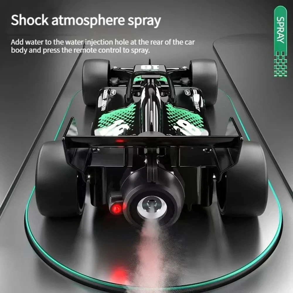 1:18 2.4G Radio Control Car Mini High-Speed Electric Racing Drift Car Spray Electric Car Model Boys Gift