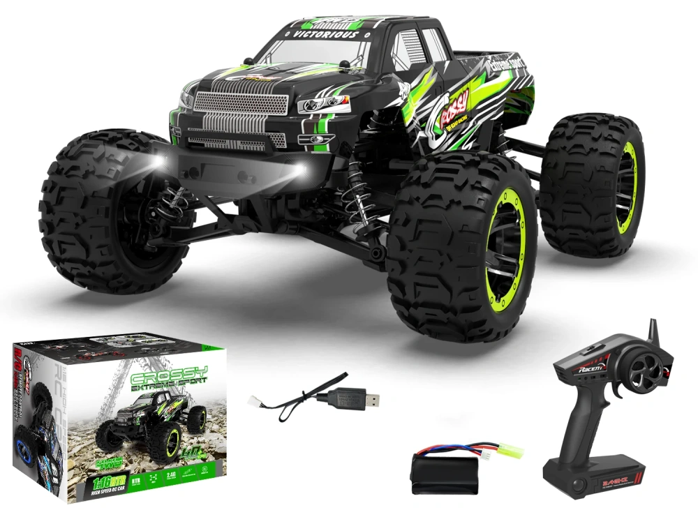 Volantexrc 1:16 50KM/H 4WD RC Car High Speed Remote Control Off-road Cars Full Proportional Professional RC Racing Truck