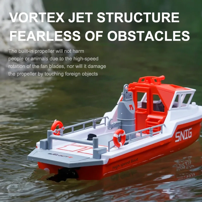 TX694 1/32 RC Boat With Brushless Motor Remote Control High Speed Speedboat Electric Ship Rescue boat Model Toys Boys