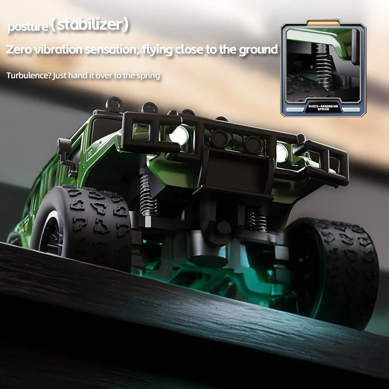 1:64 Mini RC Truck 2.4Ghz Racing High Speed Racing Desk Competition Drift RC Car With APP Control All Terrain RC Vehicle Toys
