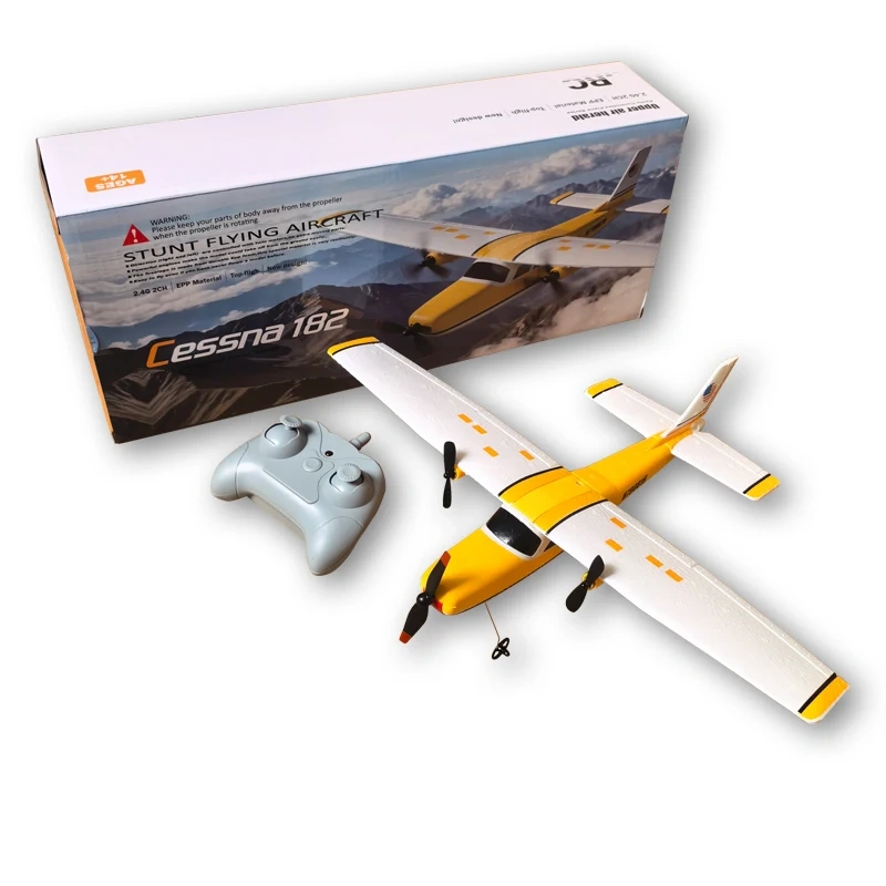 RC Plane FX801 EPP Foam 2.4G 2CH RTF Glider Fixed Wingspan Remote Control Aircraft RC Airplane Toys Gifts for Children Kids