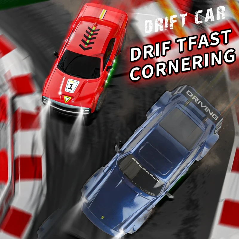 1:20 RC Drift Car 4WD Remote Control Racing Climbing Vehicle With Lights 2.4G High Speed Outdoor Cars Toy Gifts  ﻿