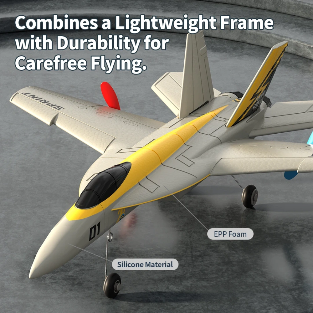 F18 Hornet RC Glider 2.4G 2CH 6-Axis Stability Remote Control Foam Aircraft With LED Lights Hand Throwing Airplane RC Toys Gifts