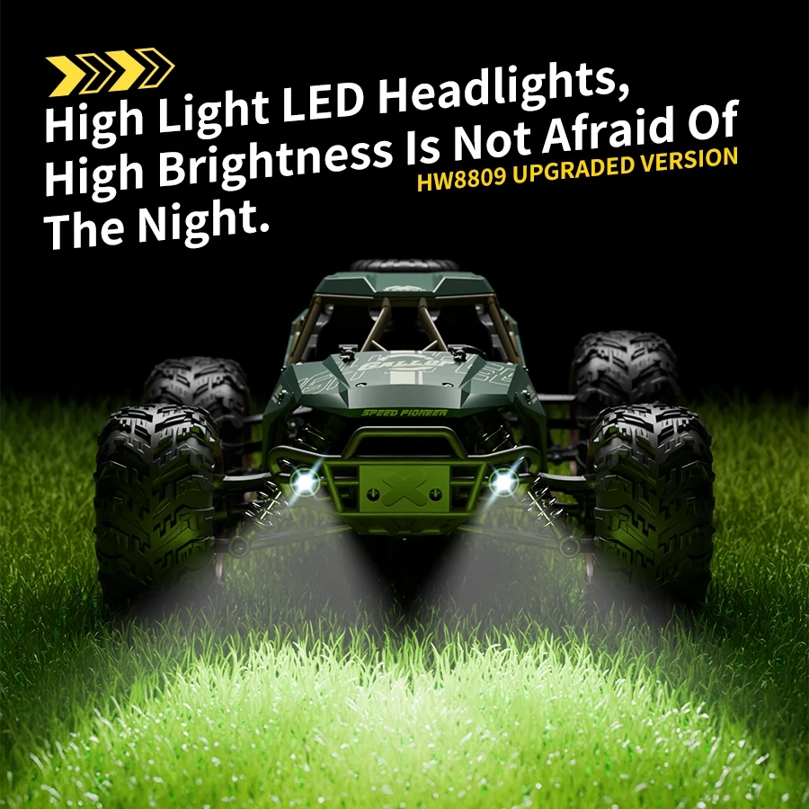 4WD 1:16 RC Drift Car High-Speed 50KM/H Off-Road Drift Racing Truck With Lights Professional Climbing Cars Toys Gifts