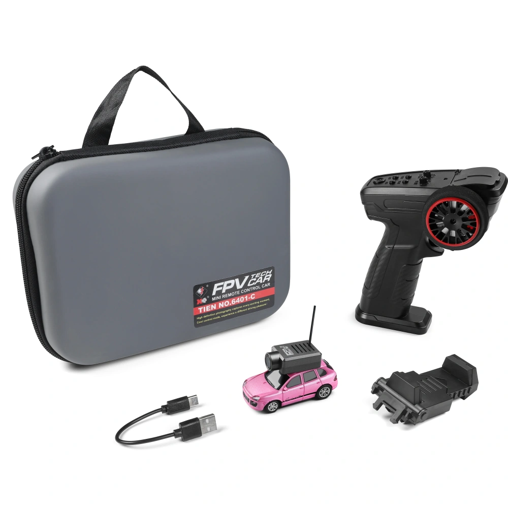 1/64 Mini RC Car 2.4G RC Drift Cars With FPV HD Wide Angle Camera & 3-Speed Modes Racing Car Toy for Kids Adults