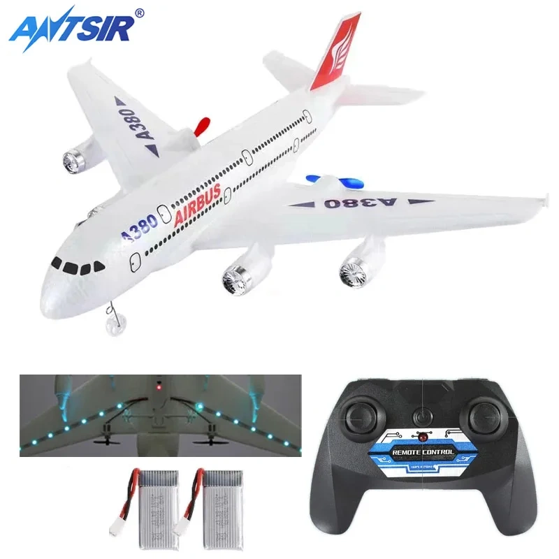 Boeing 747 Airbus A380 RC Plane 2.4G 2CH Remote Control Airplane Fixed Wing Aircraft RC Toys Gifts