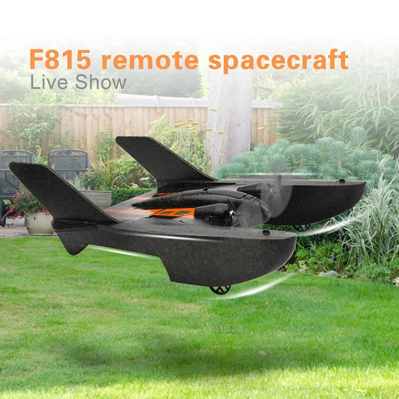 Fx815 Rc Aircraft 2-Channel Fixed-Wing Glider 2.4G Remote Control Spacecraft  Model Seaplane Kid Toys