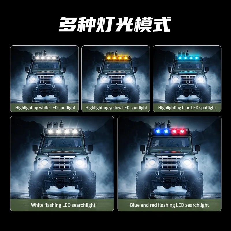 1:12 RC Car 2.4G RC Drift Car With Lights 4WD Off-Road RC Off-Road Car RTR High Speed Climbing Vehicle RC Car Toy