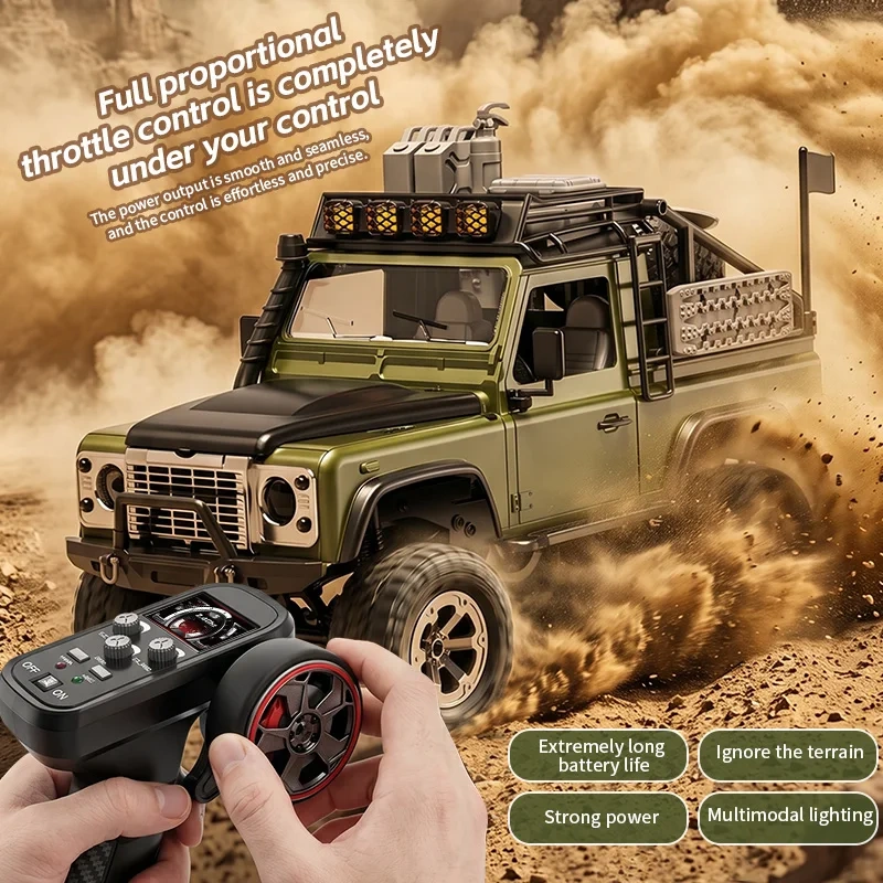 1:12 RC Car 2.4G RC Drift Car With Lights 4WD Off-Road RC Off-Road Car RTR High Speed Climbing Vehicle RC Car Toy