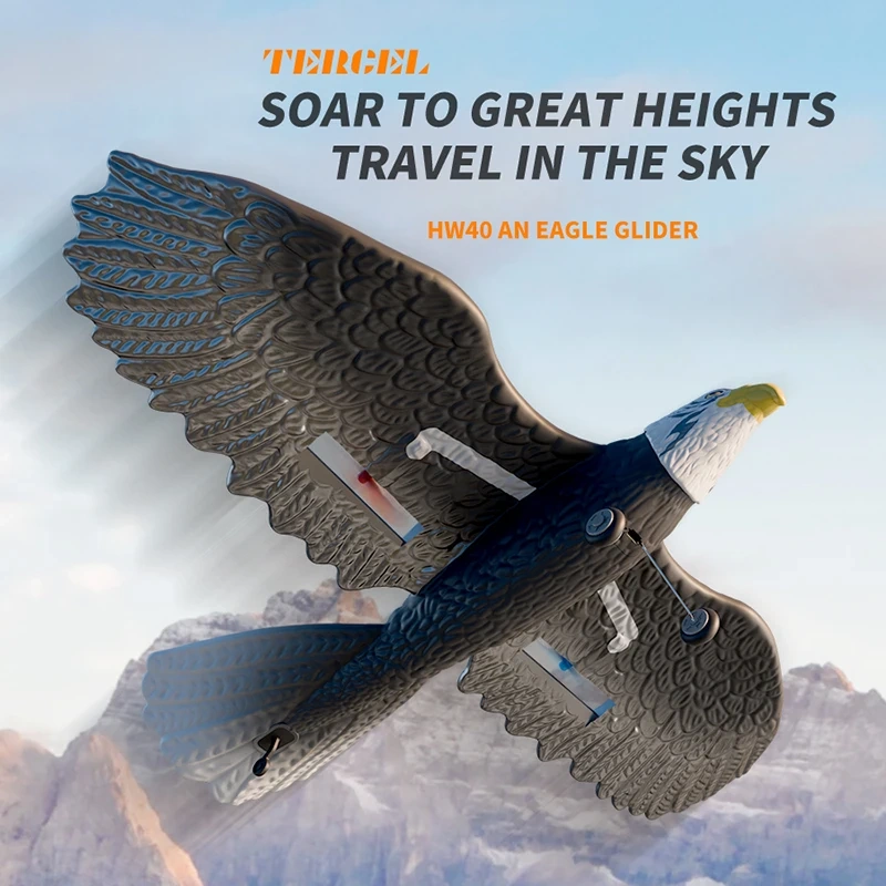 RC Plane Eagle Glider 2.4G 2CH 420MM Wingspan Remote Control  EPP Foam Airplane Land,sea,and Air Amphibious Aircraft