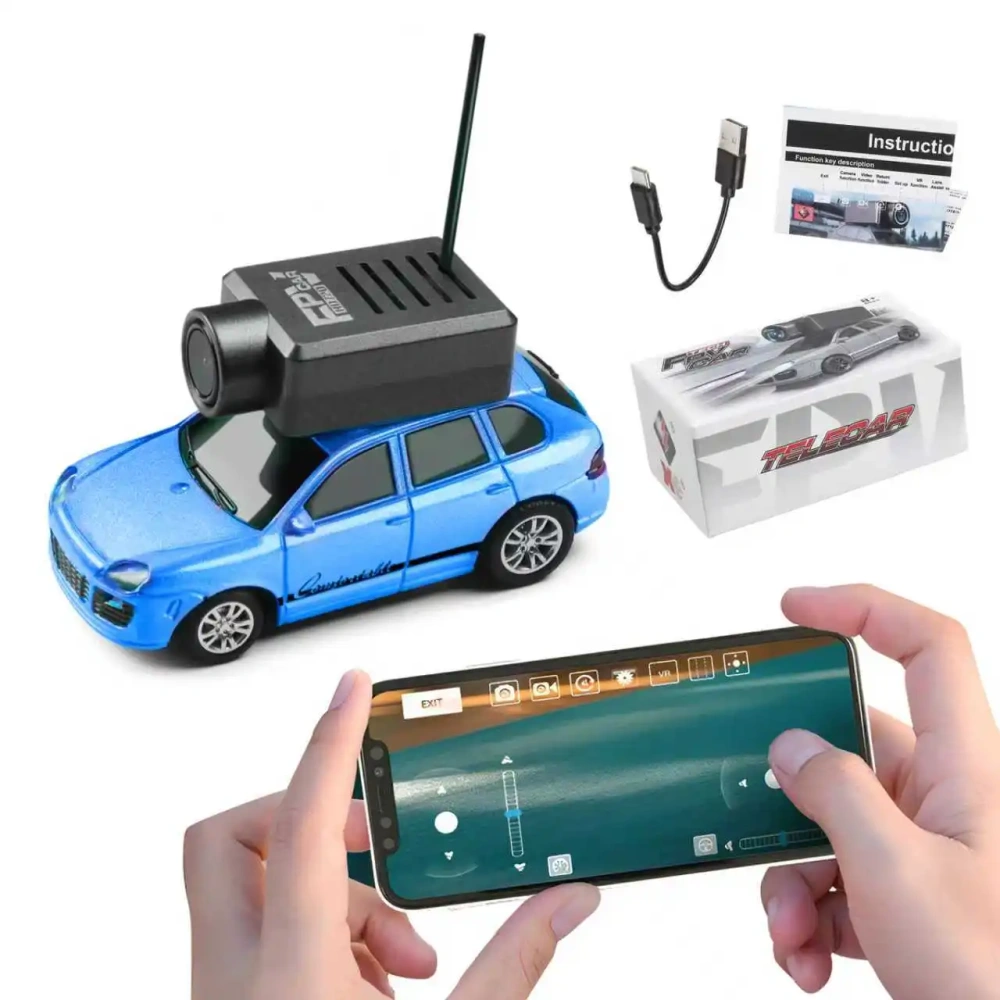 1/64 Mini RC Car 2.4G RC Drift Cars With FPV HD Wide Angle Camera & 3-Speed Modes Racing Car Toy for Kids Adults
