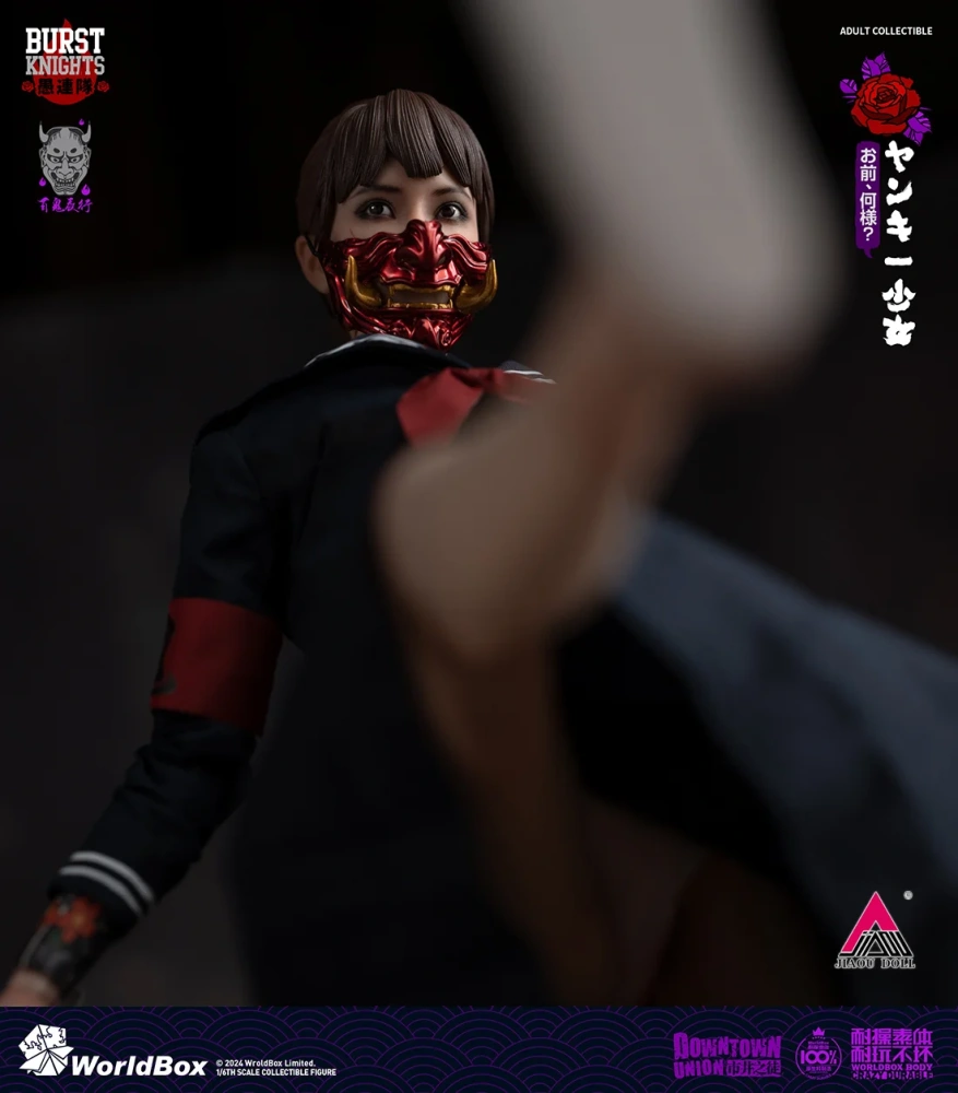 Presale Worldbox AT045 1/6 Bad Girl Yankī Shōjo Female Action Figure Full Set Model Toy Collectible