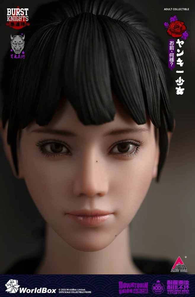 Presale Worldbox AT045 1/6 Bad Girl Yankī Shōjo Female Action Figure Full Set Model Toy Collectible
