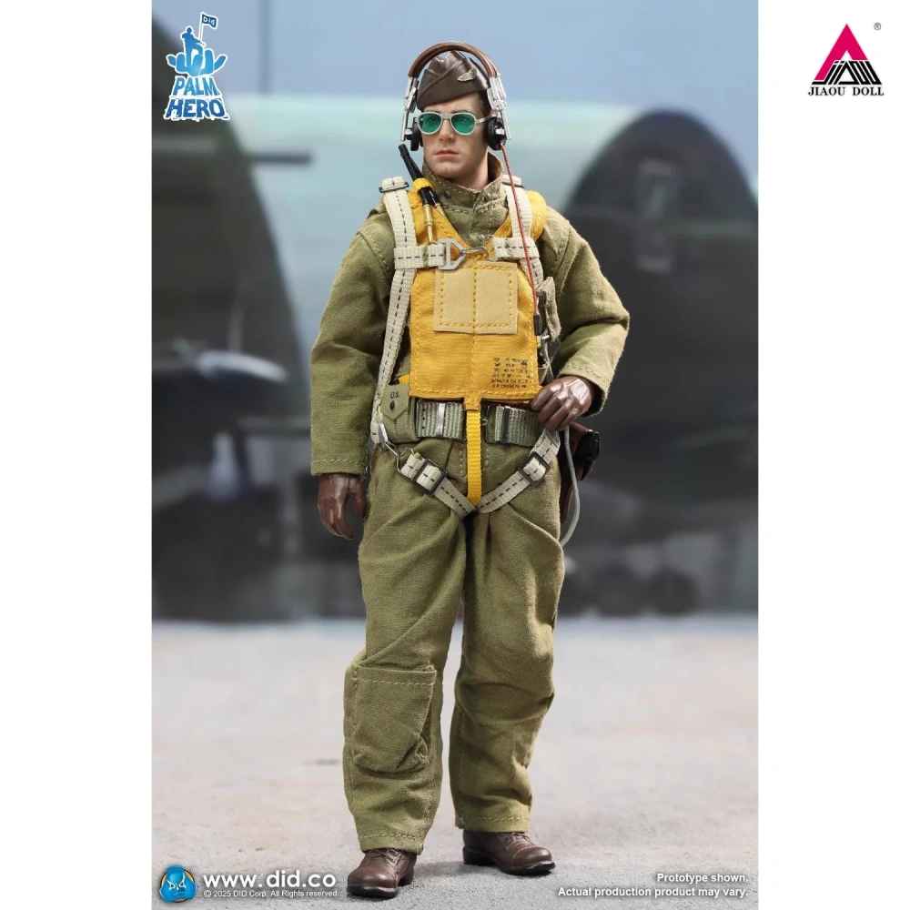 DID XA80032 1/12 US Army Air Force Pilot Officer Set Male Soldier 6'' Action Figure Body Dolls Model Collectible