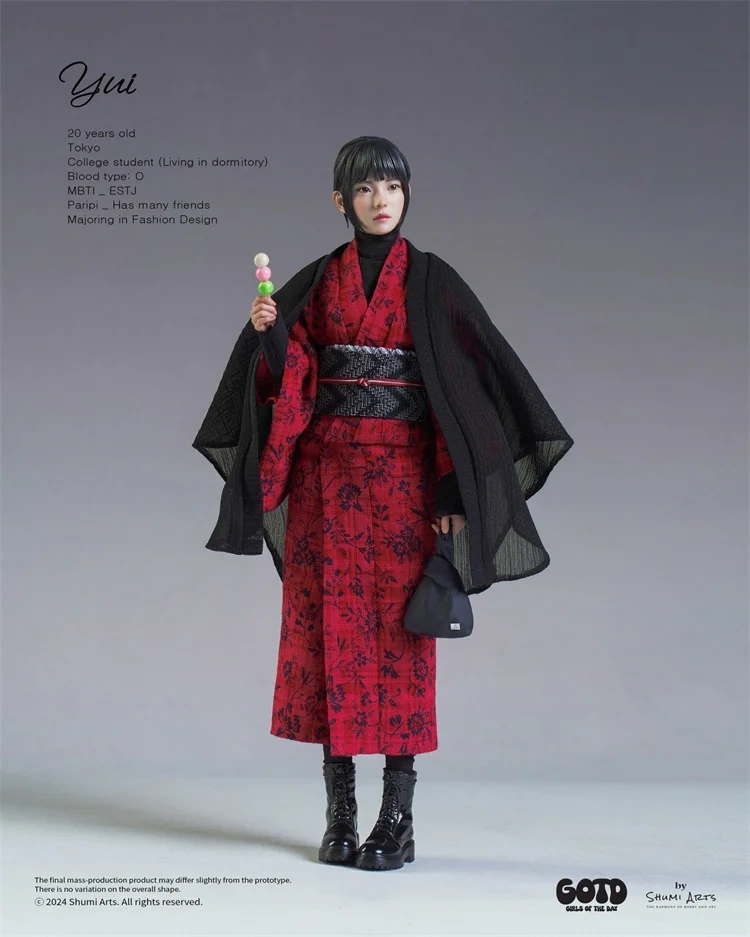 Girls of the Day Shumi Artworks 1/6 Kimono Beauty Paripi Yu GOAC 001 12" Female Action Figure Model Full Set Doll Toys