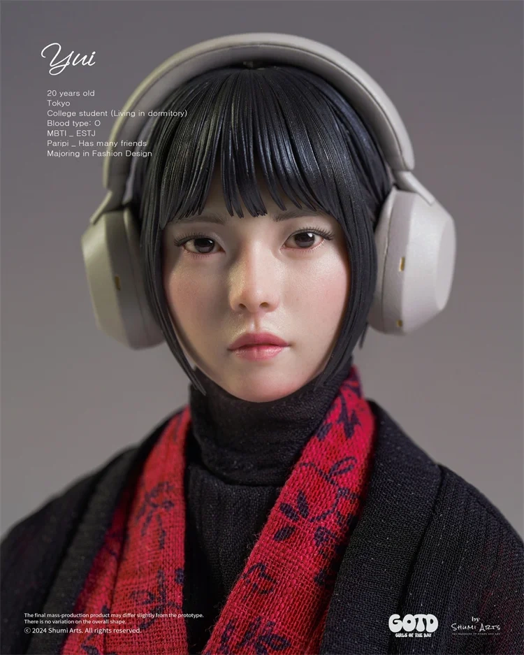 Girls of the Day Shumi Artworks 1/6 Kimono Beauty Paripi Yu GOAC 001 12" Female Action Figure Model Full Set Doll Toys
