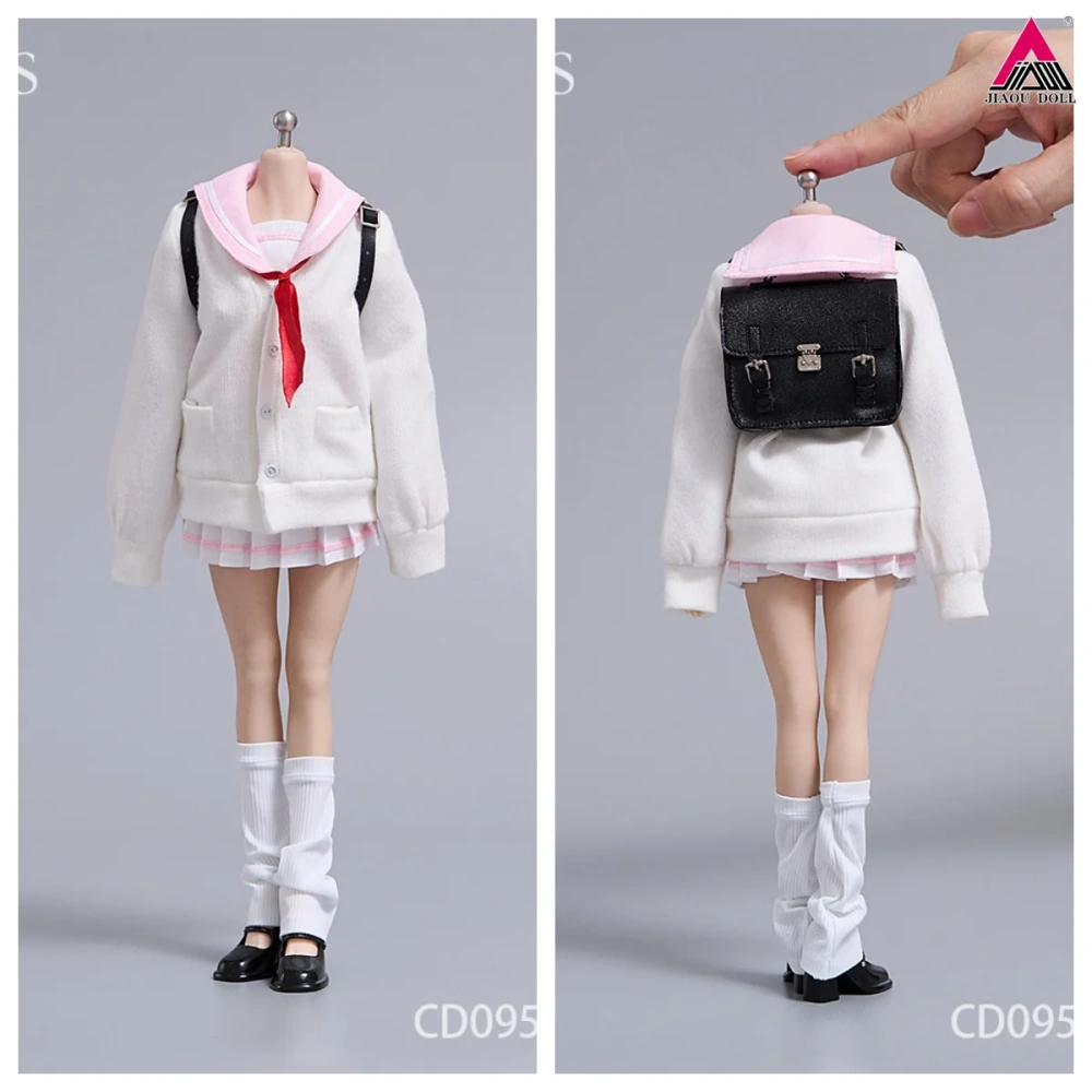 CDtoys CD094 CD095 1/6 Scale School Uniform JK Skirt Female Sailor Dress Suit Clothes Model Fit 12'' Soldier Action Figure Body