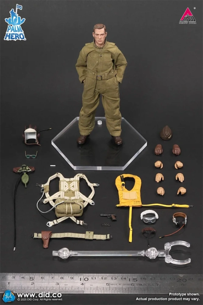 DID XA80032 1/12 US Army Air Force Pilot Officer Set Male Soldier 6'' Action Figure Body Dolls Model Collectible