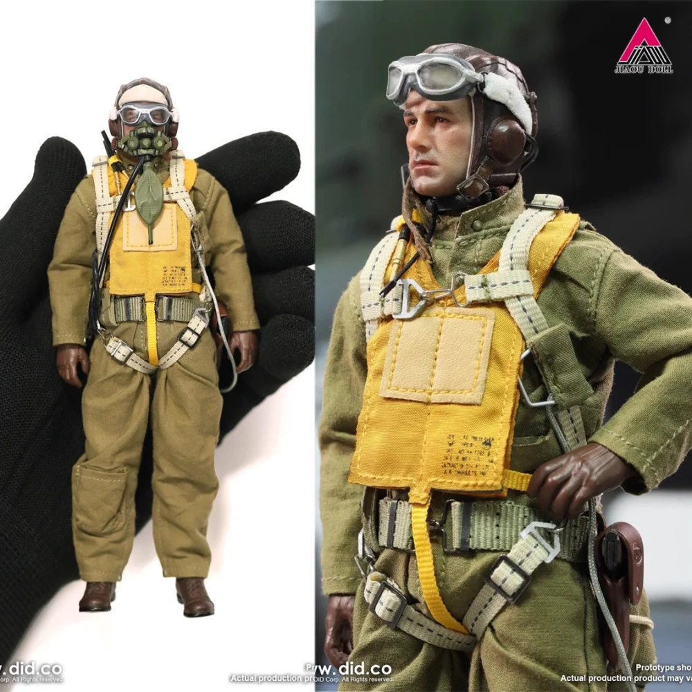 DID XA80032 1/12 US Army Air Force Pilot Officer Set Male Soldier 6'' Action Figure Body Dolls Model Collectible