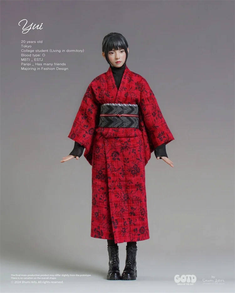 Girls of the Day Shumi Artworks 1/6 Kimono Beauty Paripi Yu GOAC 001 12" Female Action Figure Model Full Set Doll Toys