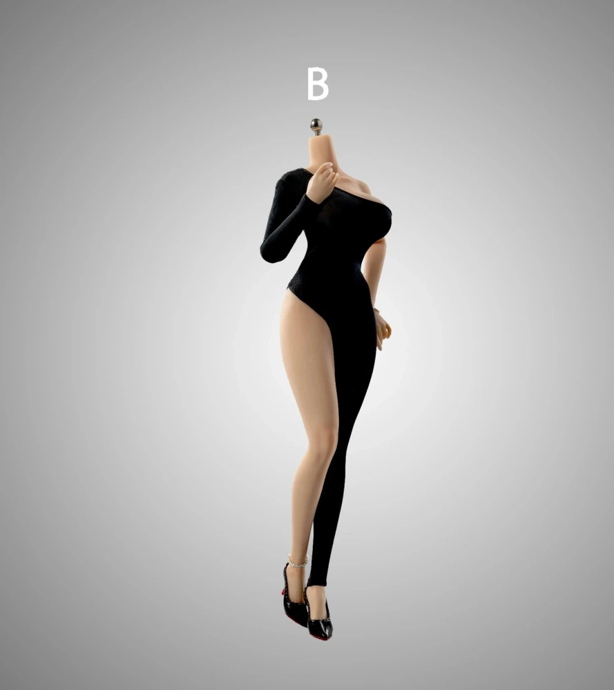 VERYCOOL VCD-07 1/6 Scale Makeup Female Seamless Body with Clothes Model 12'' Big Breast Soldier Action Figure Model Doll