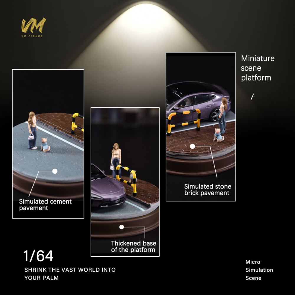 1/18 1/24 1/43 1/64 1/87 Miniature Model Racing Girl Scene Props Dolls for Cars