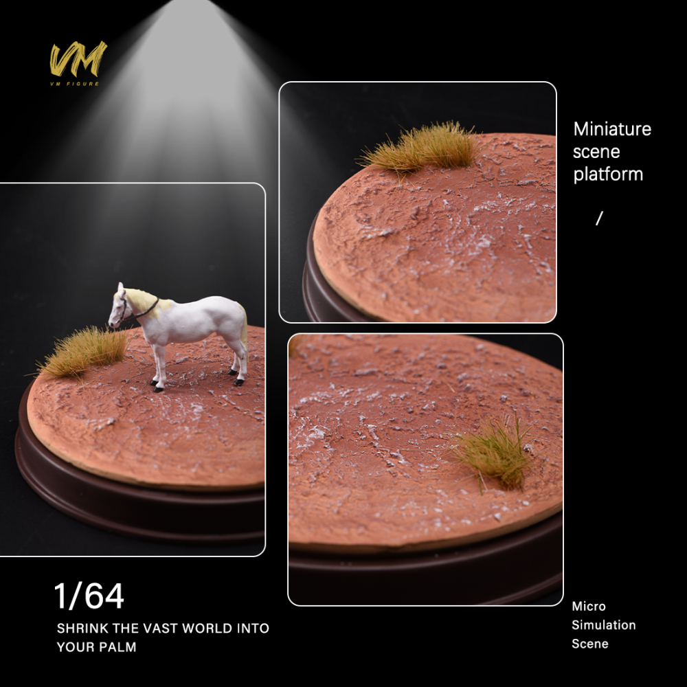 DIY Multifunctional Handmade Scene Platform Model Diorama Base Square Ground Scene for 1:64 1:24 1:43 1:18 Figures Display