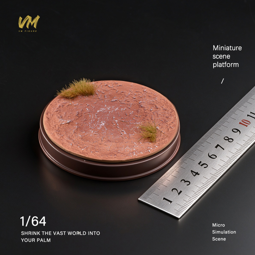 DIY Multifunctional Handmade Scene Platform Model Diorama Base Square Ground Scene for 1:64 1:24 1:43 1:18 Figures Display