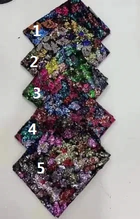5Y Unique Africa Tassels Design Handmade 3D Flower Embrordered Net Lace With Beads Top Quality Fabric For Party Evening Dress