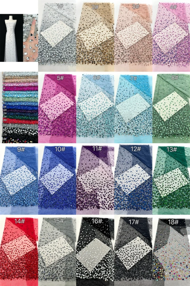 Advanced 2023 Fahion Design Super Top Quality Handmade Heavy Rhinestones Net Lace Luxury For Party Evening Dresses in 2022