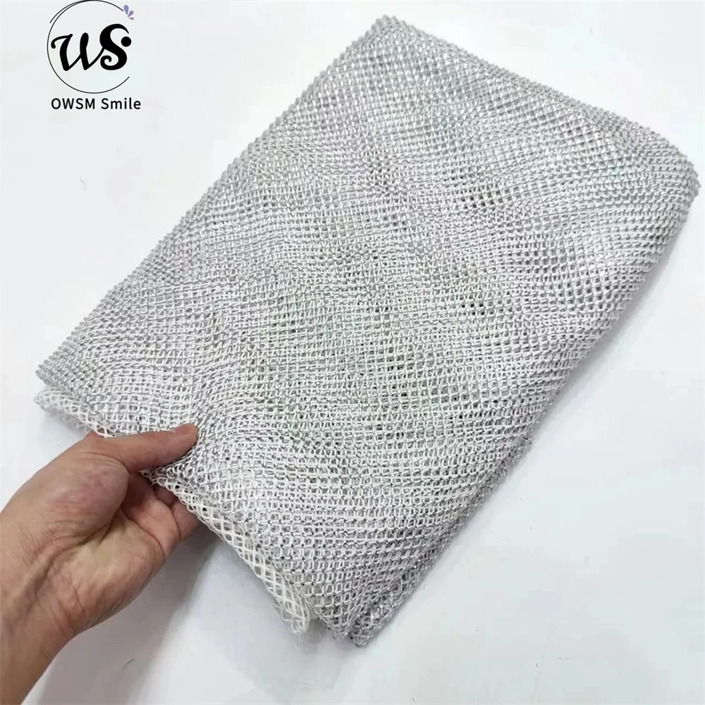 Handmade Beads Net Lace for Party Evening Dresses, Fashion Design, High Quality, Hot Sale, 2022