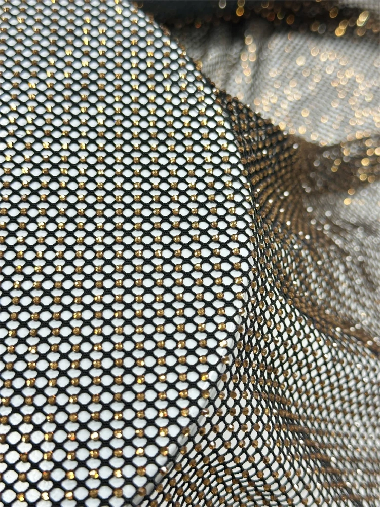 Luxury High-end Elegance Exquisite New Fashion Design Fabric Handmade Embroidery Net Lace Beads For Making Women Wedding  Dress