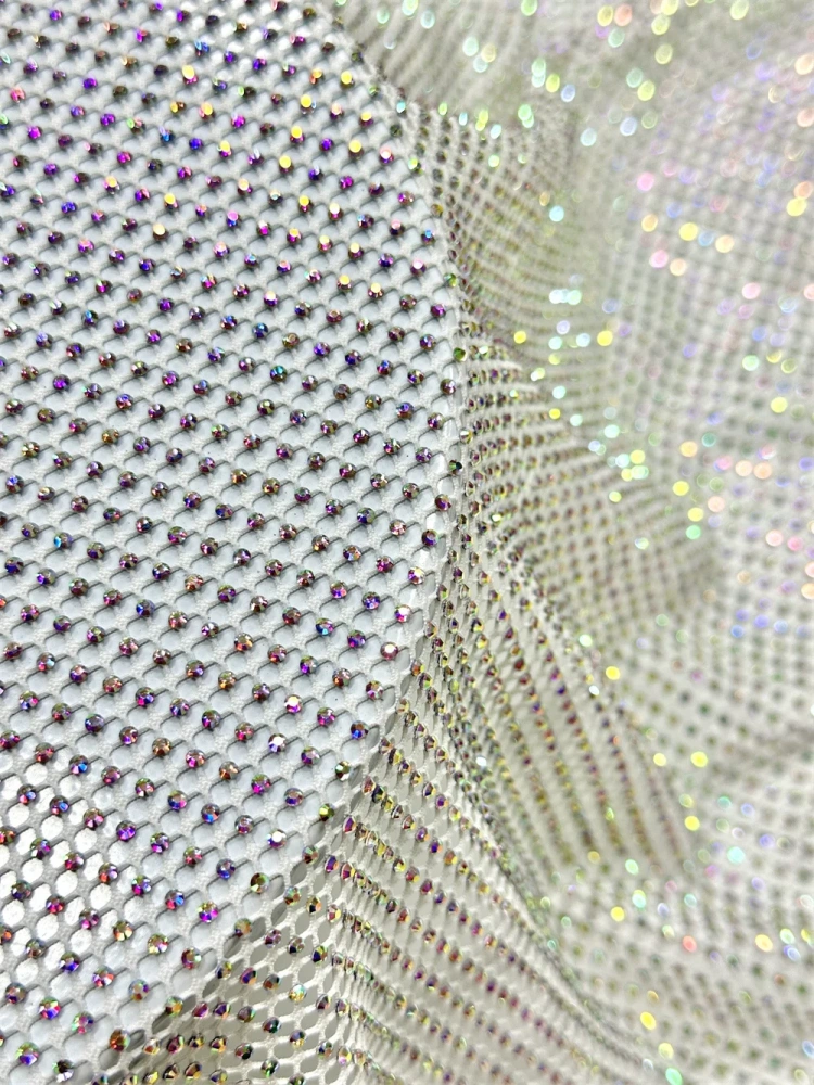 Luxury High-end Elegance Exquisite New Fashion Design Fabric Handmade Embroidery Net Lace Beads For Making Women Wedding  Dress