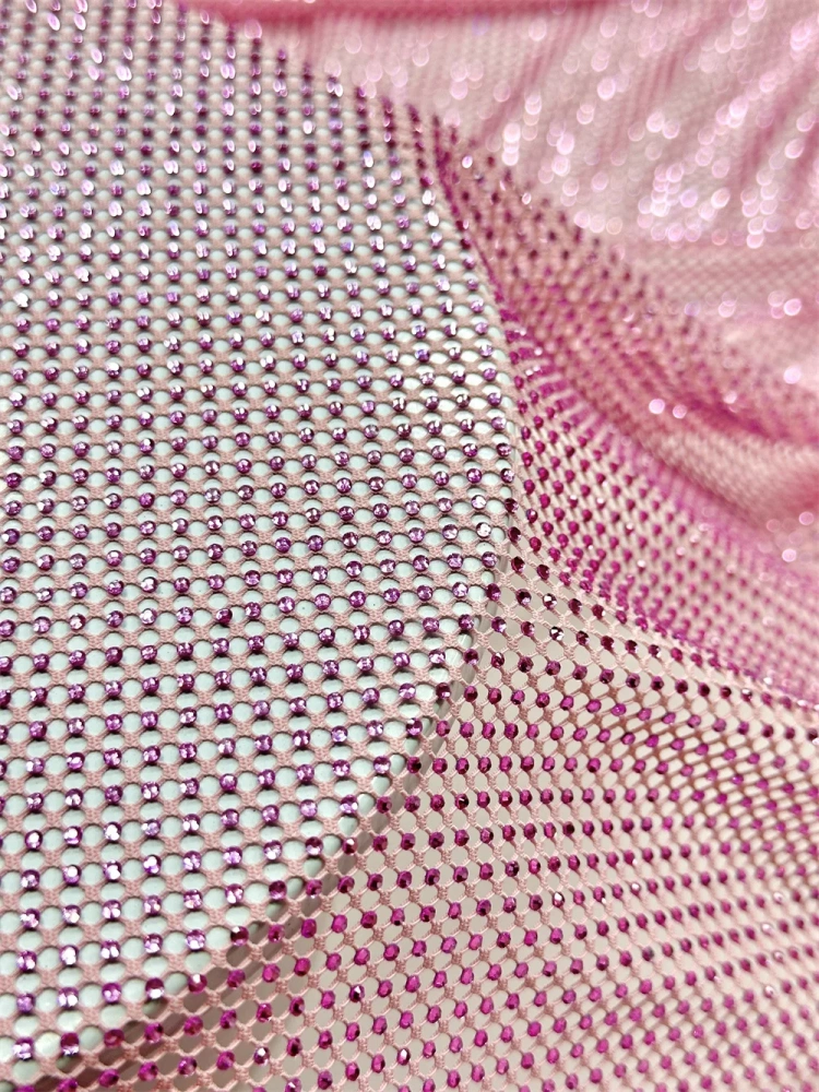 Luxury High-end Elegance Exquisite New Fashion Design Fabric Handmade Embroidery Net Lace Beads For Making Women Wedding  Dress