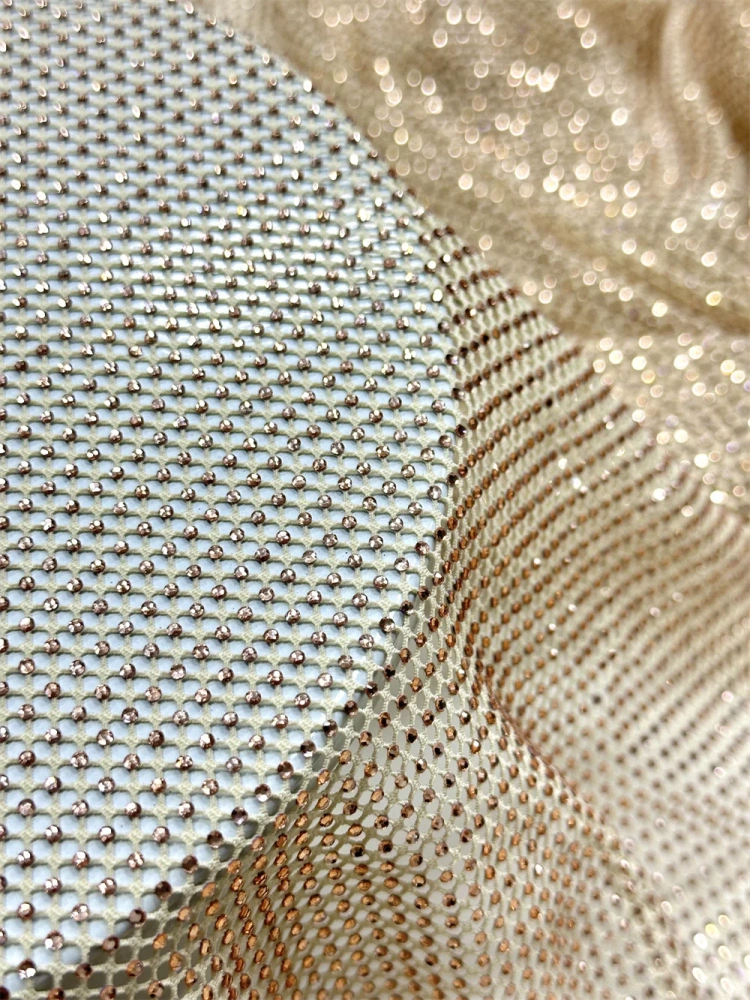 Luxury High-end Elegance Exquisite New Fashion Design Fabric Handmade Embroidery Net Lace Beads For Making Women Wedding  Dress