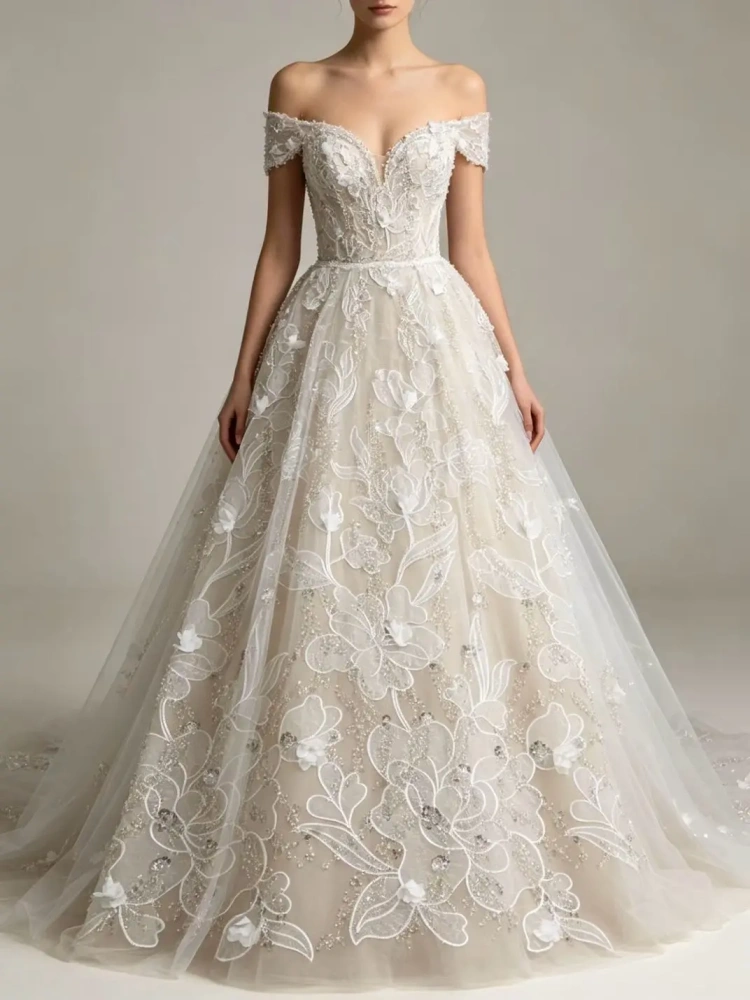 High End White Laser Handmade Embroidery Net Lace Sequins Evening Party Dress Fabric Top Quality