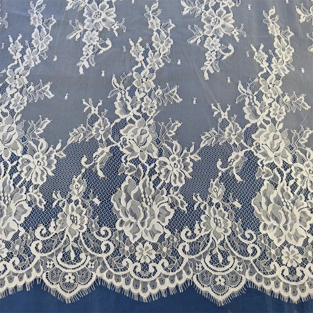 3.3Y New Arrival Exquisite Flowers Embroidered Net Lace Sequins Beads Super Top Quality French Design for Party Evening Dress