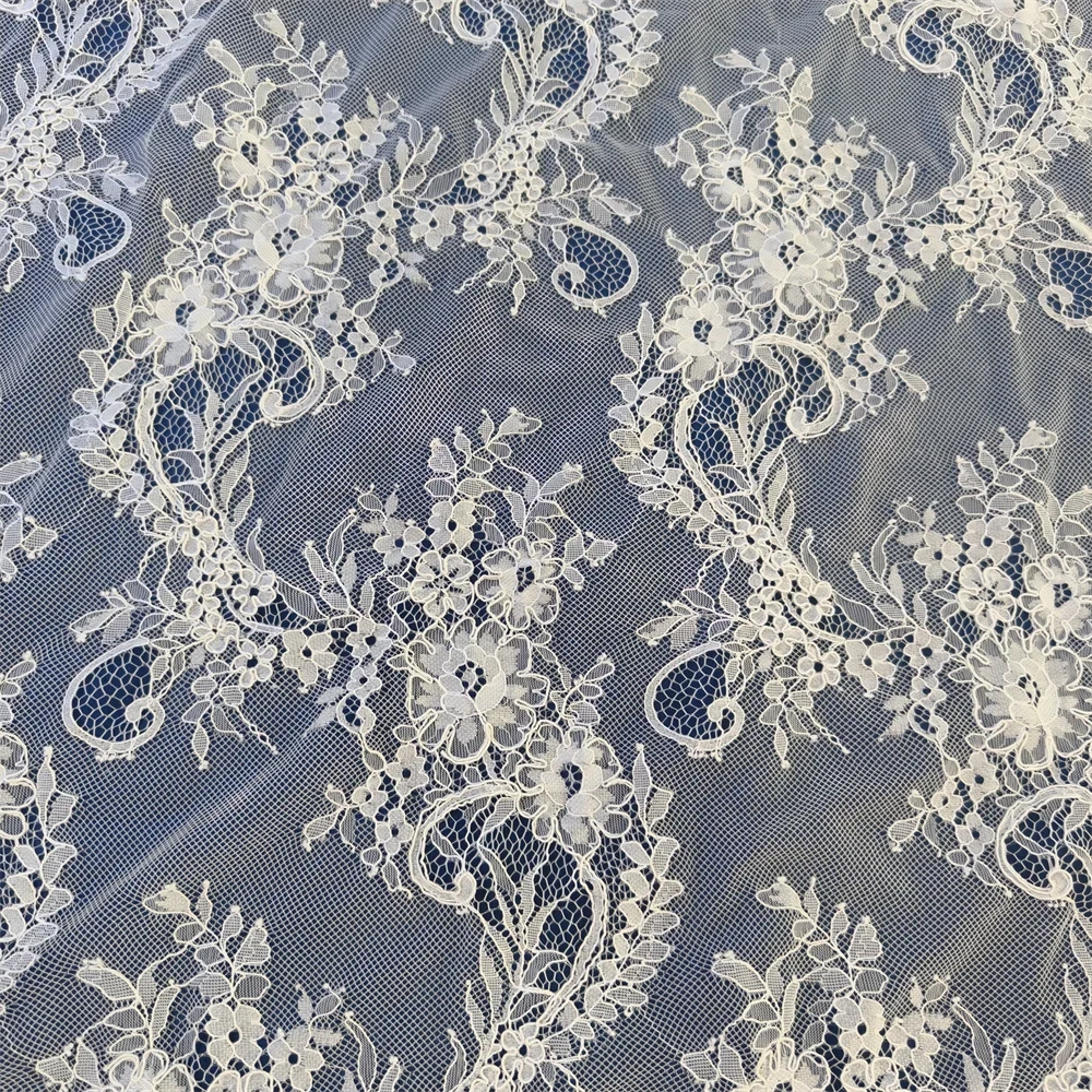 Small Wave Design Hot On Sale Fabric Top Quality Handmade  Embroidery Net Lace Rhinestone For Party Evening Dresses