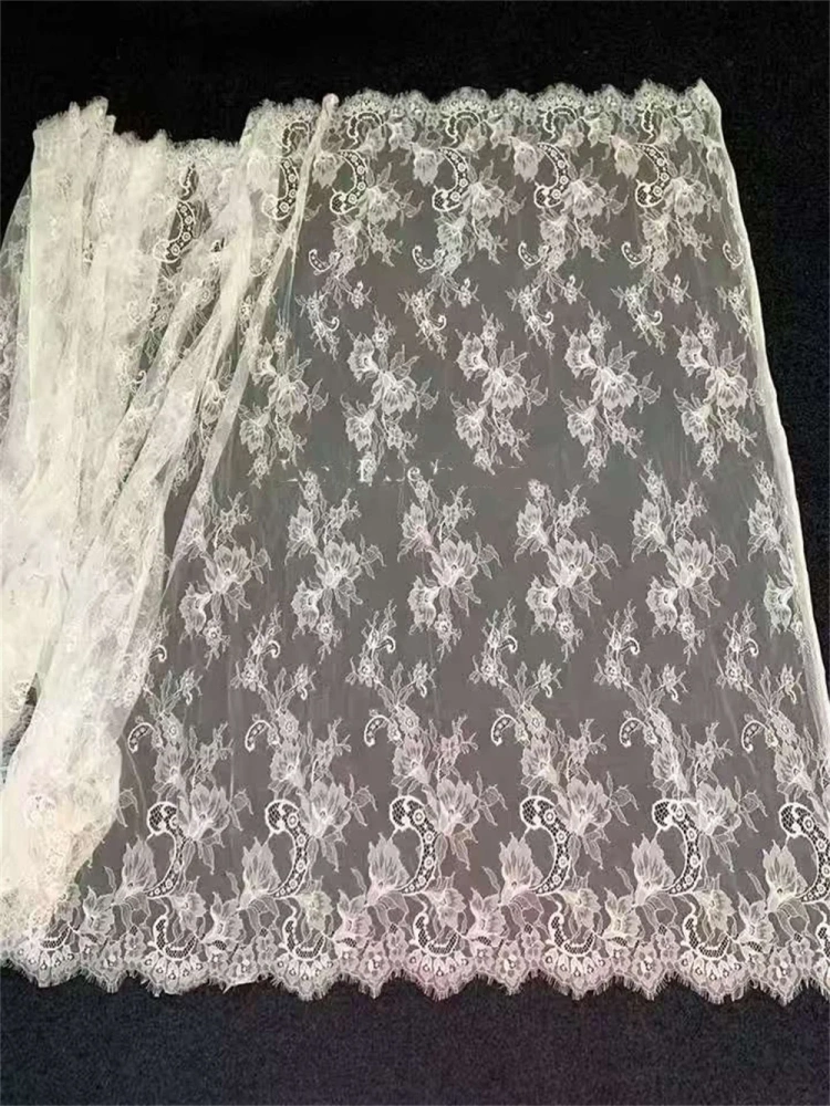 3.3Y New Arrival Exquisite Flowers Embroidered Net Lace Sequins Beads Super Top Quality French Design for Party Evening Dress
