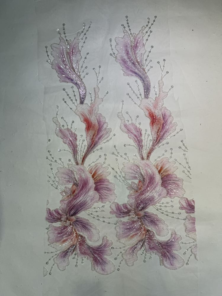 Mermaid Tail Collection Fashionable Fabric Hot Sale Noble Luxury Attractive New Fashion Design Fabric Handmade Embroidery Net Lace Beads For Making Women Wedding  Dress