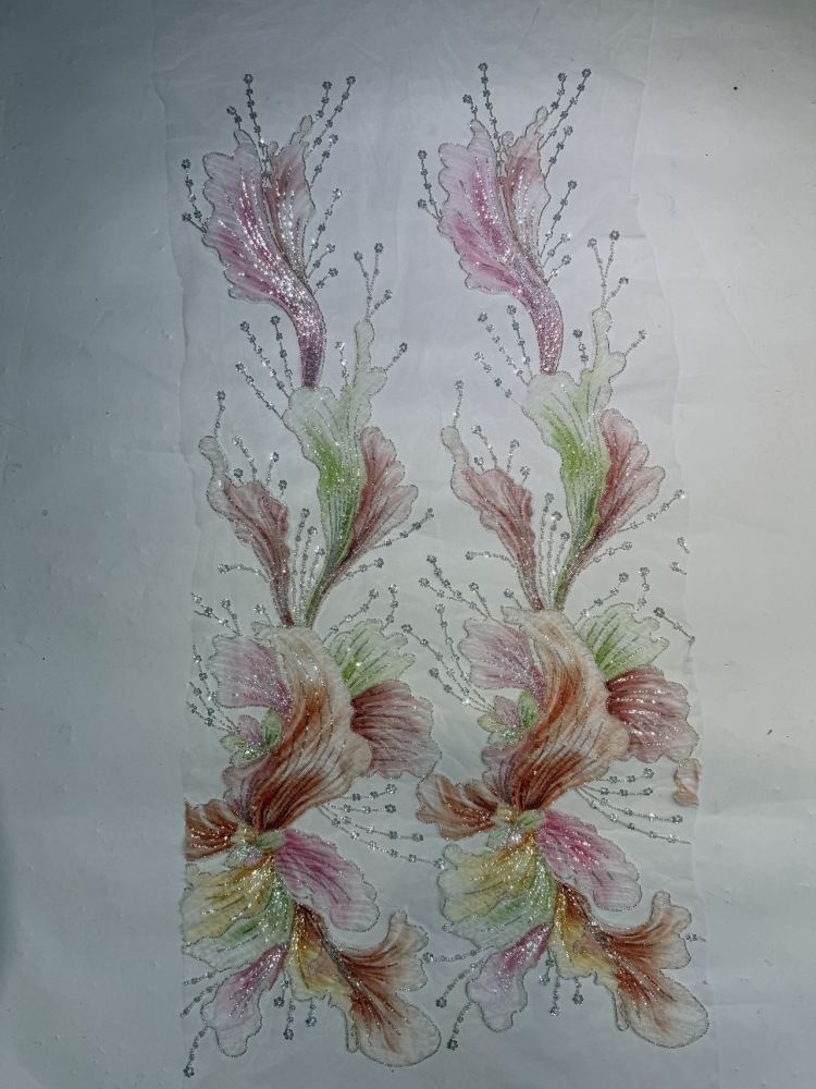 Mermaid Tail Collection Fashionable Fabric Hot Sale Noble Luxury Attractive New Fashion Design Fabric Handmade Embroidery Net Lace Beads For Making Women Wedding  Dress