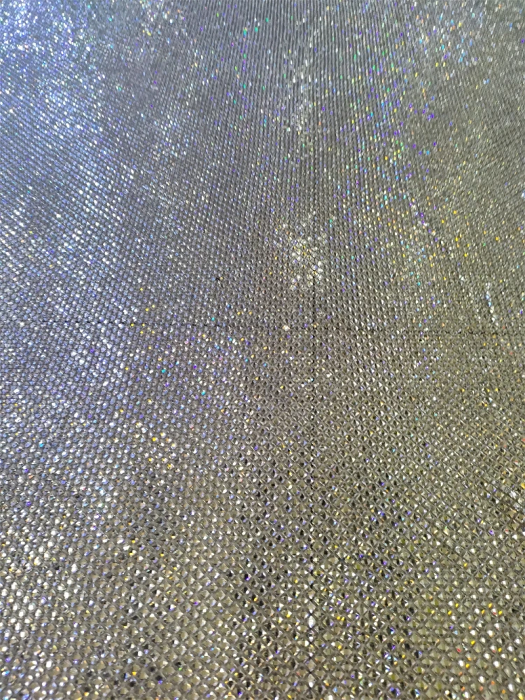 Super Top Quality 6*6 1.1m Handmade Rhinestone Net Lace For Wedding Women Gown Dress Lace Fabric Sell By 5 Yard 2025